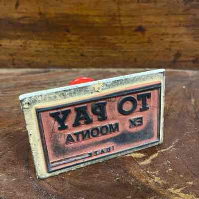 To Pay Moonta Stamp