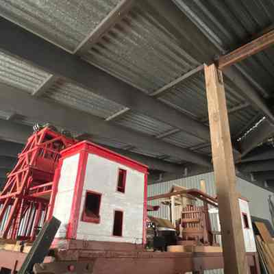 Moonta Mine Shaft Model
