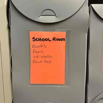 Boxed: school room tools