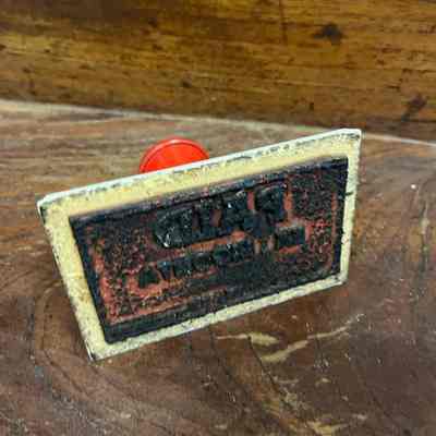 Paid Moonta Stamp