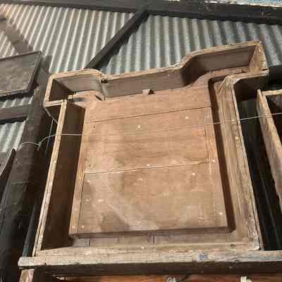 Wooden patent frame