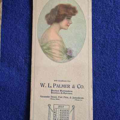 Advertising card
