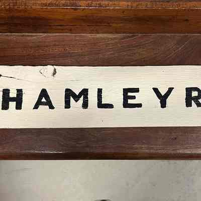 Hamley Rd Sign
