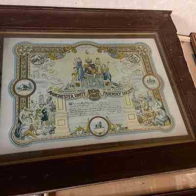 Framed Certificate