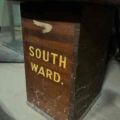 South Ward ballot box