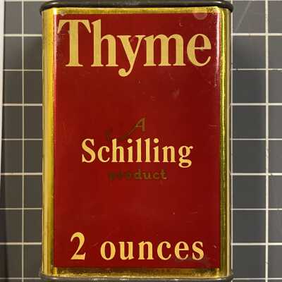 Schilling Thyme Tin
