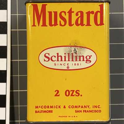 Schilling Mustard Tin