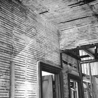 Digital File: Interior View of CSH Restoration period