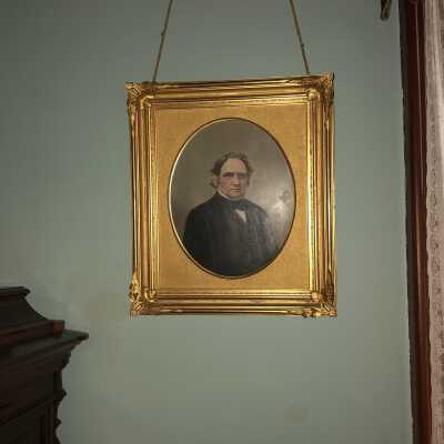 Painting; Father of Senator Stanford