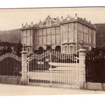 Villa Ducale in Stresa, Italy: Villa Ducale, in Stresa, Italy along Lake Maggiore. At the time this photo was taken, it was a meeting place for European nobility. 