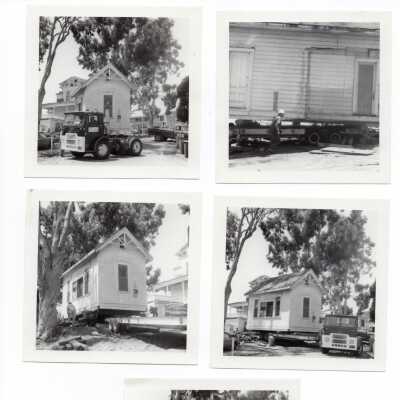 q, r, s, t, u (images of boathouse)