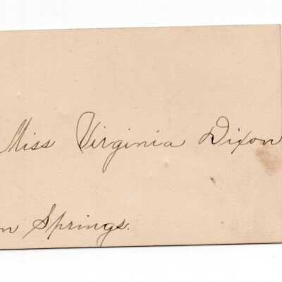 Calling Card