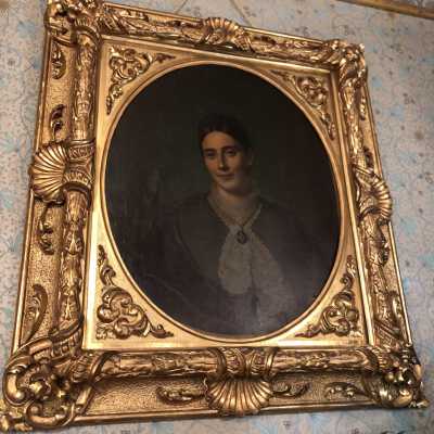 Portrait of Matilda French Gray Hewes, 1876