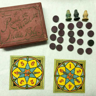 Game; Game Of Round The World With Nellie Bly
