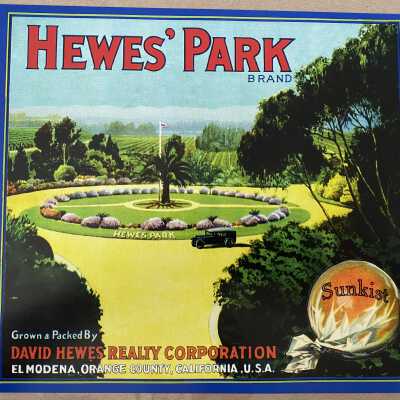 Art Print, Hewes' Park (Reproduction)