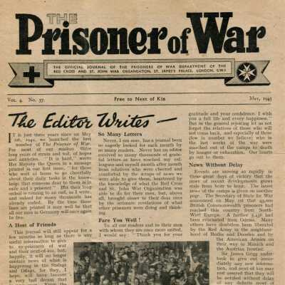 RAF/PWP: "The Prisoner of War", 1945, No. 37