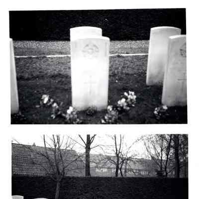 97/Armstrong Crew: David, grave photographs x 3