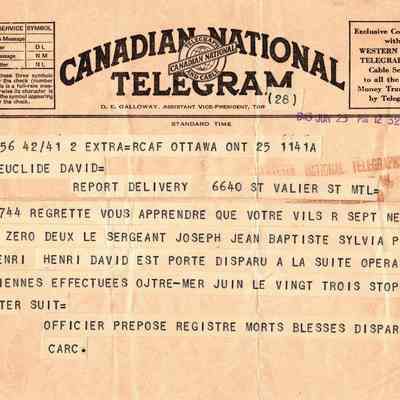 97/Armstrong Crew: David, telegram 1