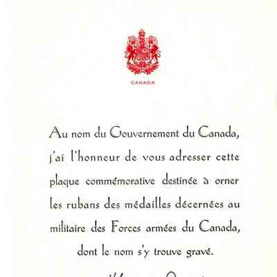 97/Armstrong Crew: David, memorial plaque letter