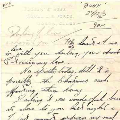 97/Steven Crew: East, letter 1943-12-27 to Pat Vine