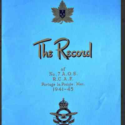 RAF/T: "The Record", postwar account