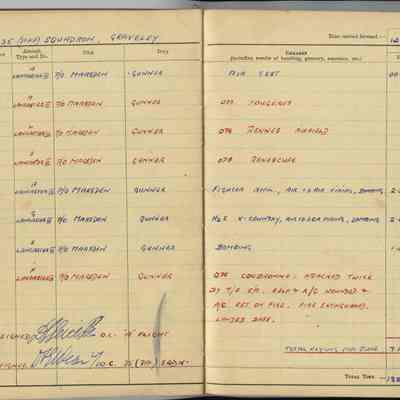 35/Marsden Crew: Furner, logbook