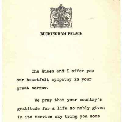 97/Armstrong Crew: David, George VI letter