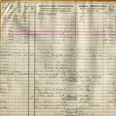 582/Archer, navigator: Navigation Logs
