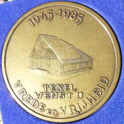 97/Steven: East, commemorative medal, Texel