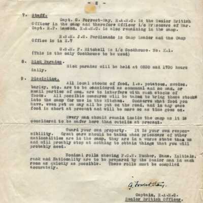 RAF/PW: Stalag 357, circa April 1945