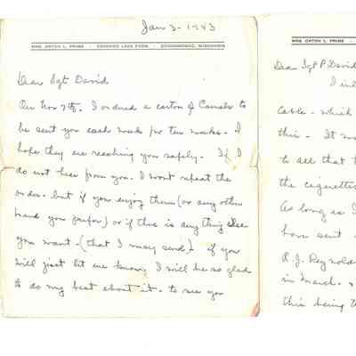 97/Armstrong Crew: David, letters x 2