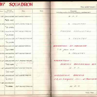 97/Armstrong Crew: David, logbook