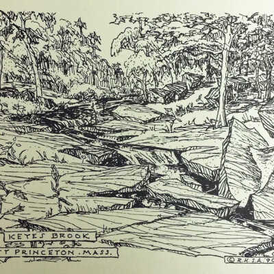 View of Keyes Brook East Princeton