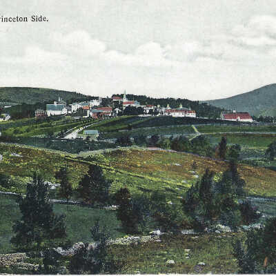View of Mt. Wachusett & Princeton Village From Jones Hill