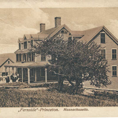 Right side View of Fernisde and Playhouse With people in Front