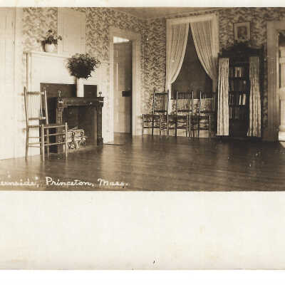Inside Fernside Parlor
