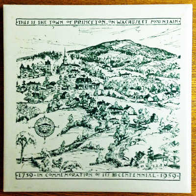 1959 Commenorative Trivet: Using above sketch