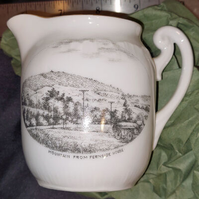 Medium Size Pitcher Gold Lip