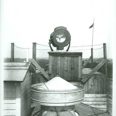 Roof of Wingfoot Lake hangar