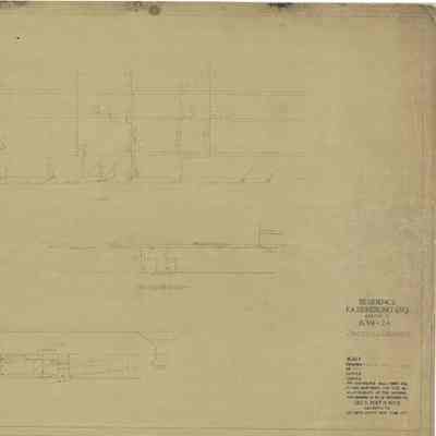 Drawing: Manor House system of Drainage