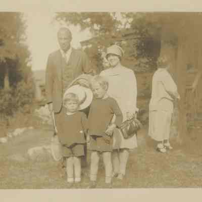 Jack and Virginia Handy with Jack Jr. and Ned