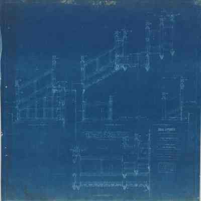 Blueprint: Tower Stairs elevations