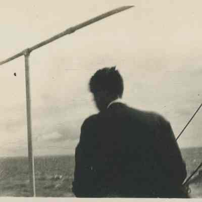 Man on a boat