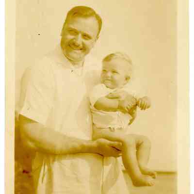 Milton W. Harrison with Sally Anne Harrison