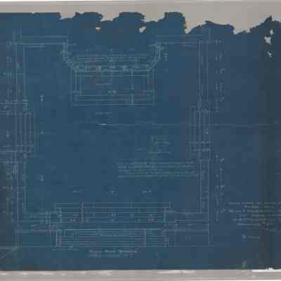Blueprint: Music Room Terrace plan