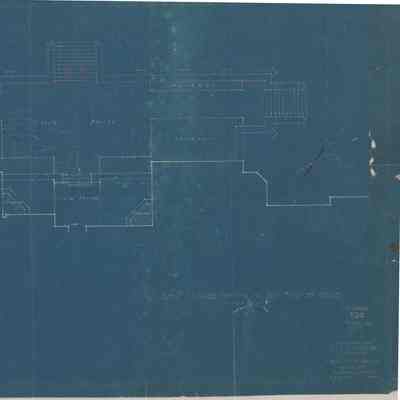 Blueprint: West Terrace upper terrace plan