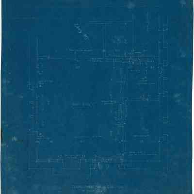 Blueprint: Adam Guest Bedroom furring and partitions plan