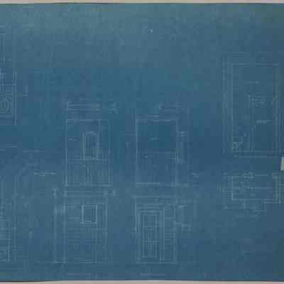 Blueprint: Laundry toilet and toilet off Kitchen