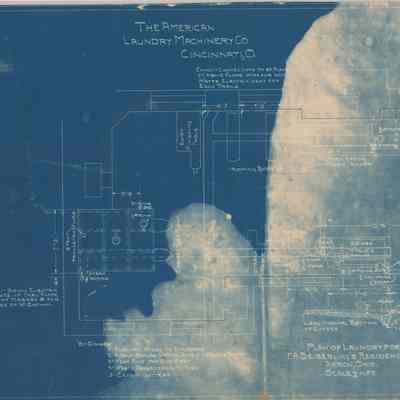 Blueprint: Laundry Room plan