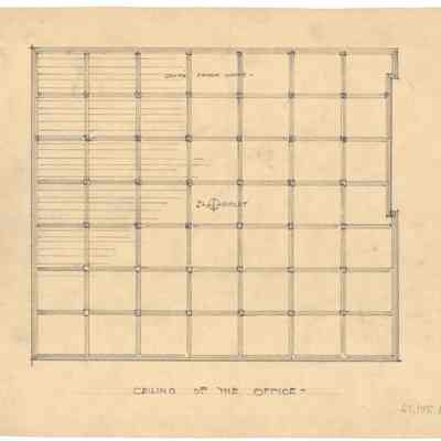 Drawing: FAS Office ceiling plan